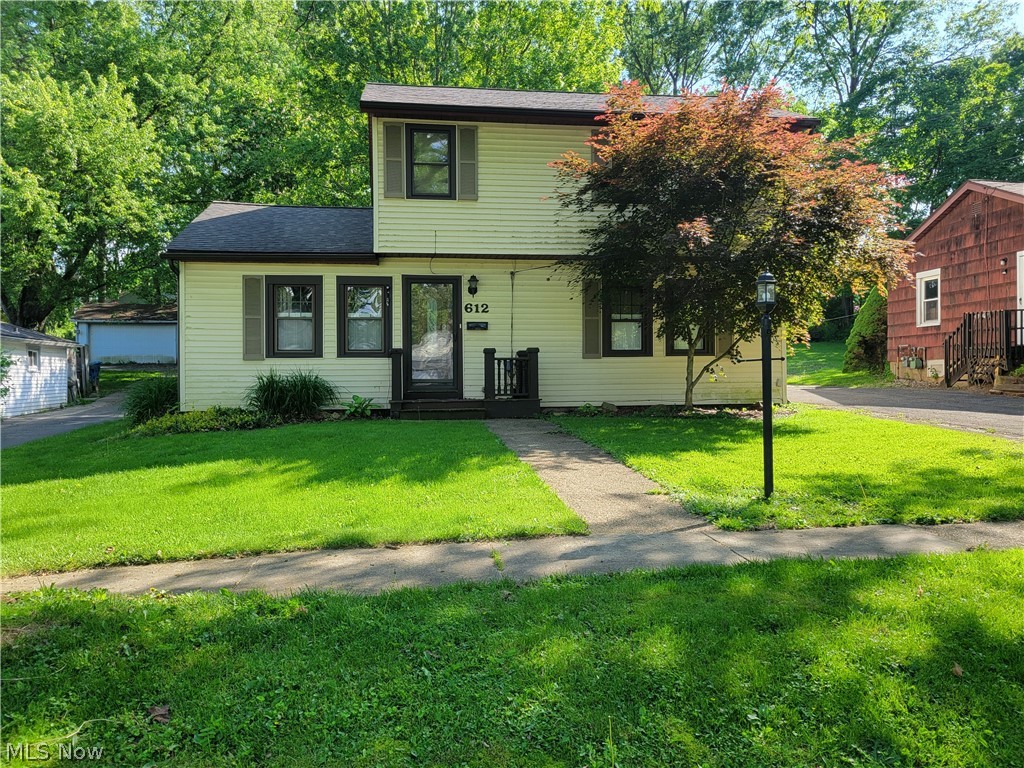 Unique opportunity to own a single family house and a duplex on one corner lot.  House is a four bedroom two and a half bathrooms living room family room with a fireplace large deck on the rear of the property asphalt driveway and an over sized garage (for car) with gas heat.  Each unit of the duplex consist of one bedroom and one bathroom living room and kitchen.  Tenant pays their own utilities except water.