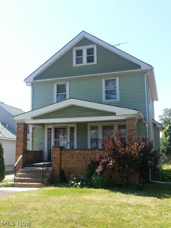 Tender Years!  Careful owner has invested years in faithful upkeep of this three bedroom Colonial style home, perfectly located in a mature neighborhood, spacious rooms, beautiful natural hardwood through out, two full baths, built in cabinets with leaded glass, enclosed mud room, updated kitchen and  mechanics, neutral decor,  large front porch, clean full basement, two car garage, storage shed, plenty of yard comes standard too.  Time for you to enjoy Life!  Call Today!