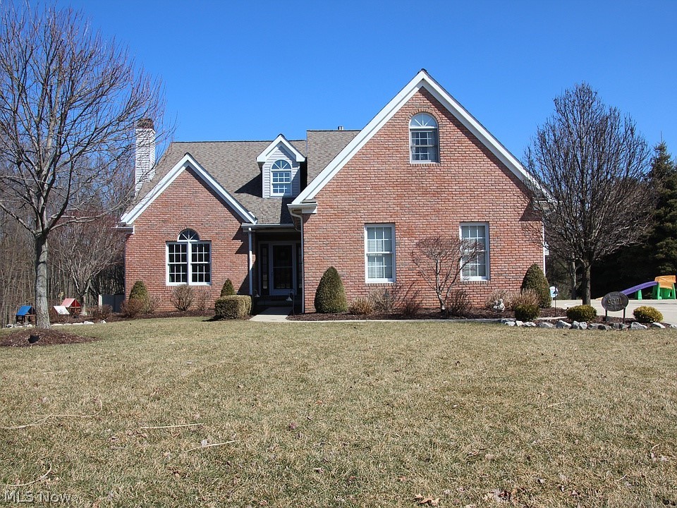 Looking for a home that can entertain the whole family with a private setting in the city? Looking to have that perfect cul-de-sac location? This is it! Do not let the opportunity pass you by. This home has it all. Set on a wooded, park like, private 1.34 acre lot, you can enjoy the peaceful views right off of your 2 story deck. Your deck offers access from the kitchen on the main level or a walkout exit from your 1500 square foot finished basement. The basement rec room offers room for games, a sitting area for your home theater or man cave and a full bath. Ample storage is located on this floor and throughout this beautiful home.  Professionally landscaped & meticulously maintained, you will be the envy of the neighborhood. A 3 car attached garage allows all of your family drivers to have a spot in the garage. A newer driveway features a half court basketball court.  The kitchen has room for a full sized table, comes with all stainless steel appliances, granite counter tops, ceramic