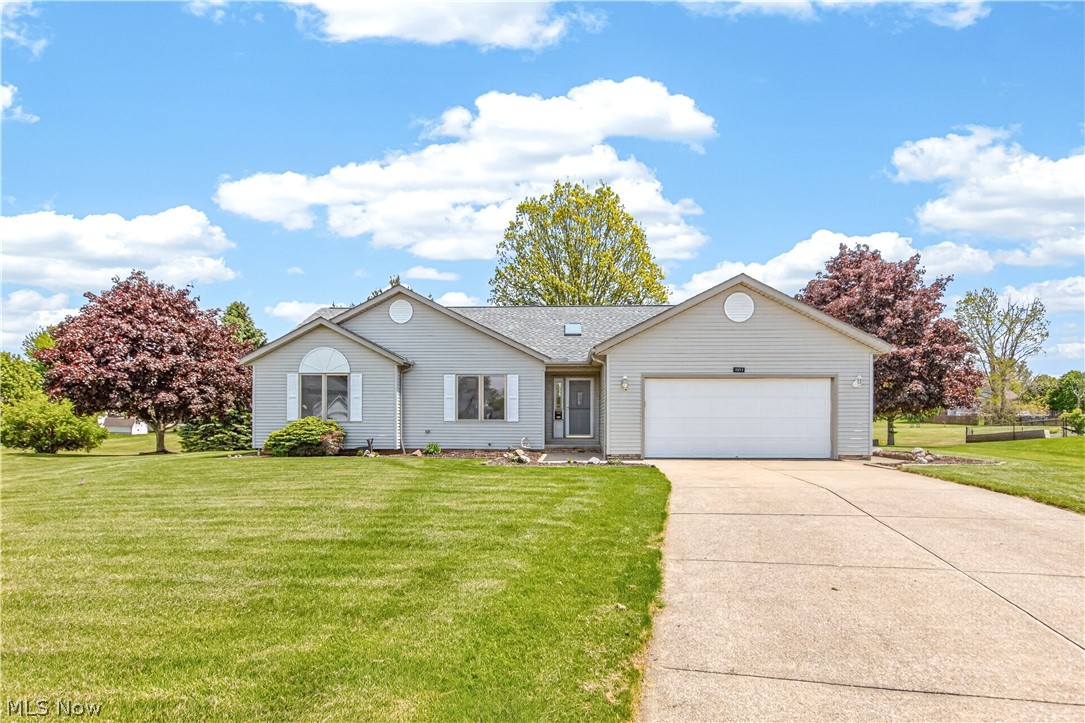 Welcome home to 3357 James Blvd, a beautifully maintained one-owner ranch tucked away on a quiet cul-de-sac in a desirable Brunswick neighborhood. Positioned with no immediate rear neighbor and no HOA restrictions, this property offers a rare combination of privacy, flexibility, and the ease of single-floor living. Thoughtfully updated and exceptionally cared for, this 3-bedroom home is truly move-in ready.
From the moment you step inside, you’re greeted by soaring vaulted ceilings accented by skylights that flood the home with natural light, creating an open and airy feel throughout the main living spaces. A cozy gas fireplace serves as the focal point of the living area, creating the perfect space to gather, relax, and feel right at home. With over 1,800 square feet of living space, fresh paint and brand-new carpet throughout (2026) give the home a crisp, updated feel, while the 2018 roof provides added peace of mind for years to come. The functional ranch layout delivers comfortable everyday living with three spacious bedrooms, effortless flow, and convenient single-floor living. The primary bathroom features a jacuzzi soaking tub, offering the perfect retreat to unwind after a long day. Whether you're entertaining guests, enjoying quiet evenings at home, or simply appreciating the peaceful surroundings, this home reflects pride of ownership at every turn. Homes this well cared for rarely come to market and 3357 James Blvd is ready to welcome its next chapter.