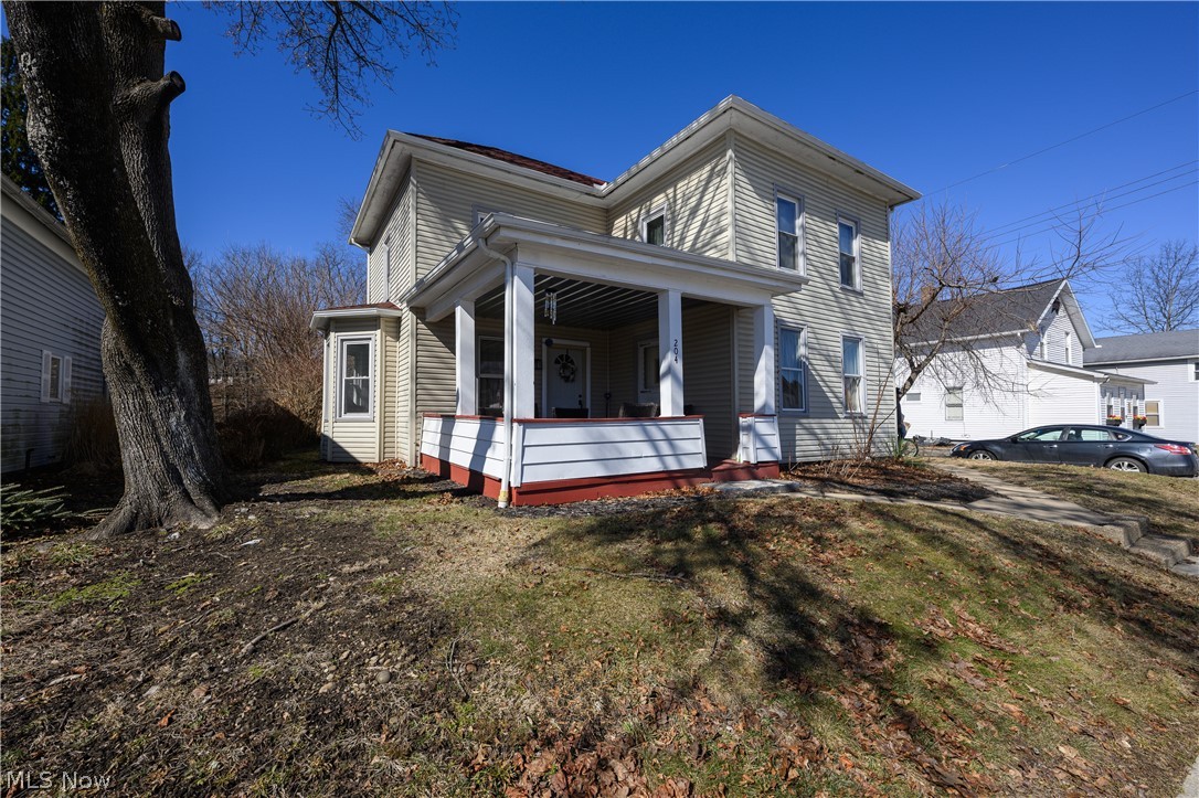 Start making memories in this updated Tusky gem that checks affordable living off the list! Enjoy the inviting covered front porch and discover this refreshed two-story home, perfectly situated in the heart of Tusky and the highly sought-after Indian Valley School District. Peace of mind comes first as both the roof and siding were replaced within the last five years, giving the exterior a beautifully updated curb appeal. The interior has undergone a thoughtful cosmetic facelift over the past five years featuring neutral paint tones and freshly scrubbed carpets. You will love the character of the kitchen, which boasts farmhouse-inspired backsplash and a sharp white-and-black color palette, while the dedicated dining room provides a spacious setting for hosting friends and family. This home offers three comfortable bedrooms and one and a half bathrooms, including a convenient main-floor laundry room equipped with built-in shelving. Outside, you will love the deep lot that provides endless possibilities for gardening, play, or weekend cookouts. As an added bonus, the storage shed stays with the property to handle all your lawn equipment and outdoor storage needs. Immediate possession to move in by summer! From the updated big-ticket items to the move-in-ready aesthetic, this property is the perfect opportunity to plant roots in a wonderful small-town community!