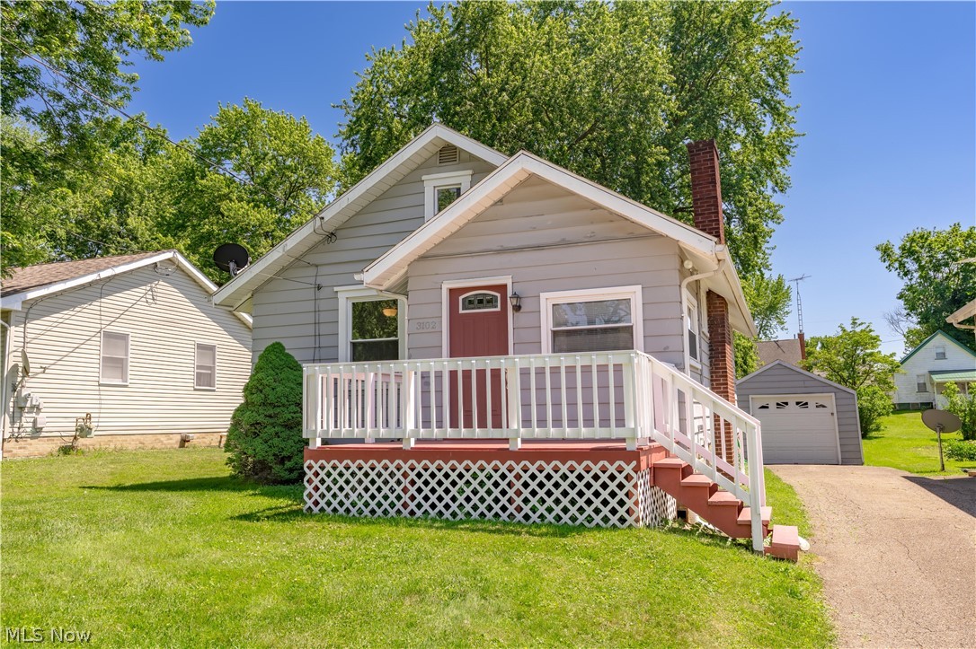 Nothing to do but move in and enjoy. Very well maintained home. This is a great starter home or if you are wanting to downsize. Don't miss your opportunity. From the moment you step in the front door, you'll fall in love with this home. The living room features a gas fireplace and open concept living room leading to formal dining room. The kitchen is very spacious as well.  Step out back to the 1-car garage with a great back yard ideal for pets or children. Other features include full basement w/glass block windows and walk-up attic for storage. If you are looking for easy access to the highway and a peaceful place to call home this is it. Located just a short distance to SR30, this home is perfect for an easy commute to just about anywhere. Home Warranty Included.