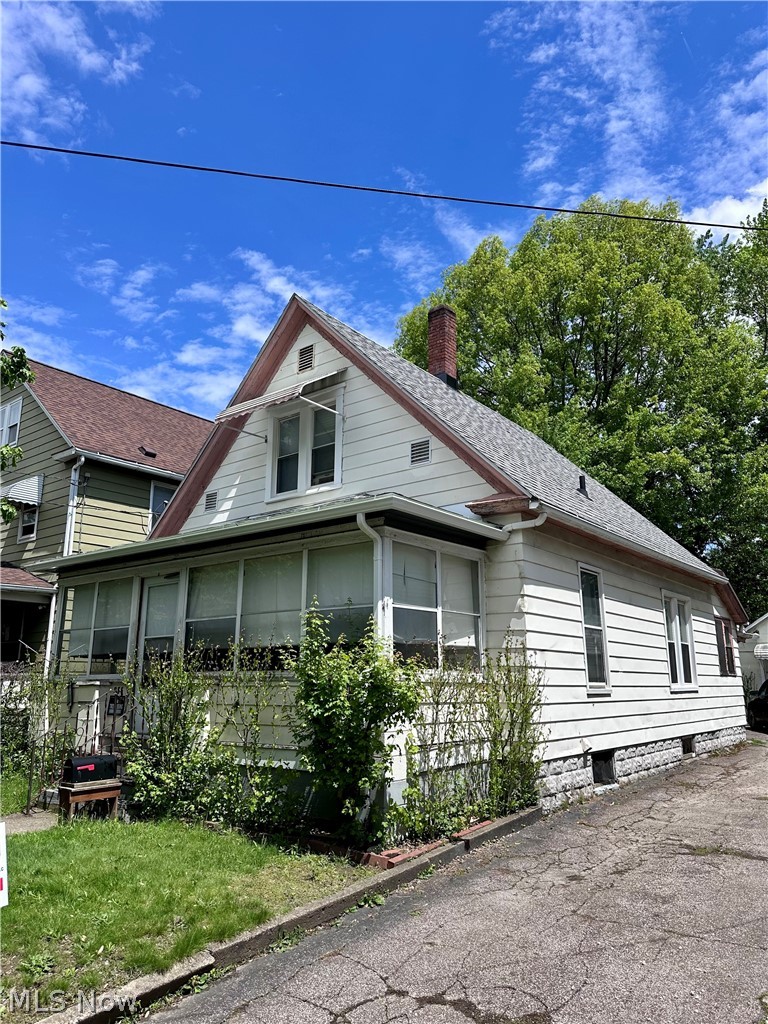Great Rental investment!  Two bedroom possible three bedroom bungalow/cape code close to University of Akron. The home features an enclosed front porch, first floor dining room, living room, a potential first floor bedroom/office and two upstairs bedrooms. There is a detached two car garage. The tenant long term, and would like to remain. To spare the tenants a lot of showings, we are allowing showings only after an offer has been accepted.