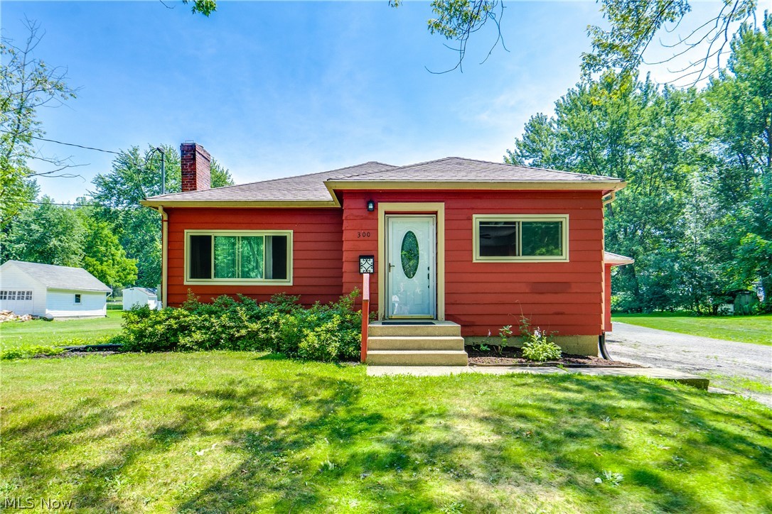 Charming Ranch on 3 Parcels with a Pole Building and character throughout! Set in a nice neighborhood, this ranch home offers two bedrooms, a potential third, and a remodeled full bath. One of the best features about this property is the impressive pole building, complete with a loft area and a wood burner, perfect as a workshop, entertaining space, or hangout spot. Two additional sheds behind the home offer even more storage. Inside, the main level features hardwood floors throughout and two bedrooms. The primary bedroom includes a walk-in closet, while just off it you'll find a flexible bonus space with a double closet and a ventless gas heater, which is ideal for a home office, family room, or possible third bedroom. The full bathroom on the main level has been remodeled, featuring tile flooring, a tile shower, and a single vanity. The eat-in kitchen features leather granite countertops and an eat-in area. The living room is anchored by a cozy fireplace. Recent updates include the roof in 2020, the hot water tank in 2026, and the windows in 2023. Don't miss this fantastic opportunity; schedule your showing today!