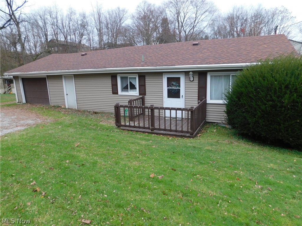 First time home buyer or downsizing this two-bedroom ranch home is perfect! Sitting on over a half an acre with a portion of the yard fenced in for the fur babies. The home is close to all amenities. Breezeway is enclosed so you can go straight from the house to the garage without ever getting wet. Garage is nice and roomy along with the breezeway you have plenty of storage. Put your own stamp on this home. Furnace, roof, gutters and hot water tank all within eight years. Don't delay, this one will not last!