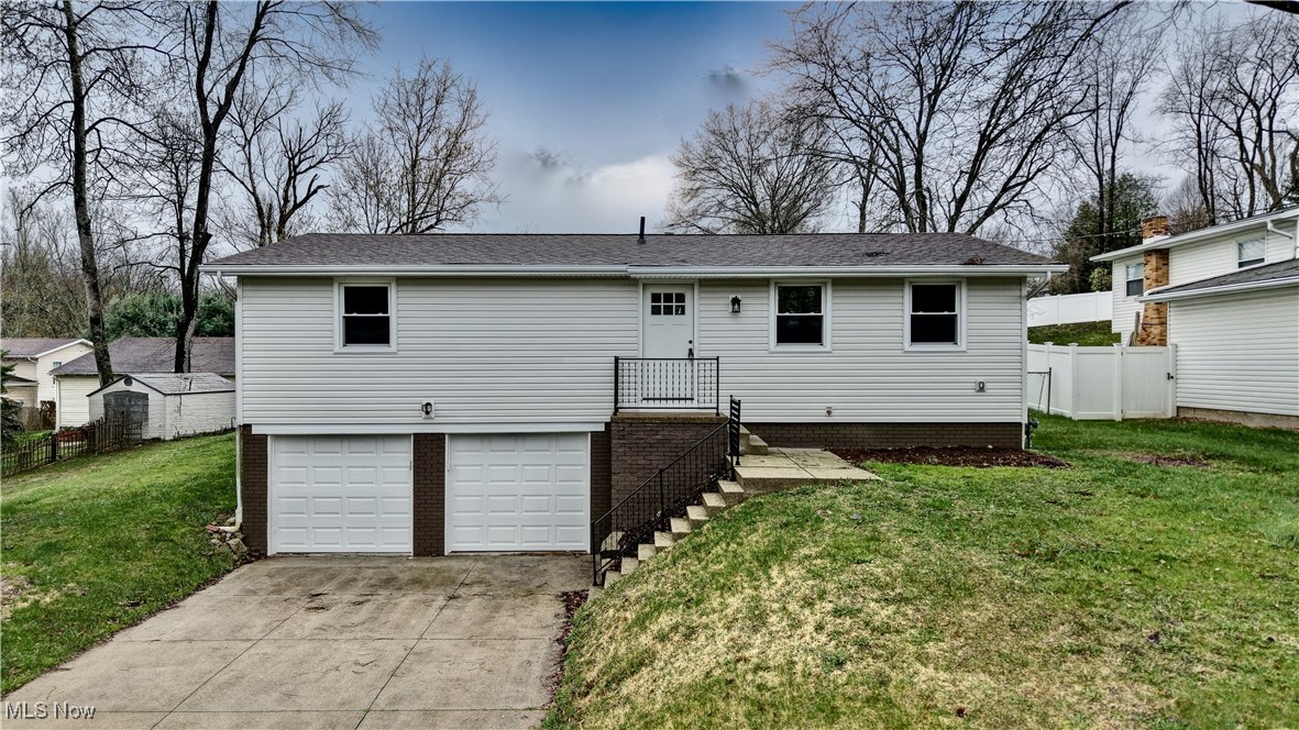 Welcome to this newly renovated 3 Bedroom Ranch in Green Local Schools. Once you walk into this home you will notice the new flooring throughout the home. The Kitchen area is highlighted with new soft closing cabinets, as well as new countertops. Working your way down the hallway you will see the updated Tub and Vanity in the bathroom that connects to one bedroom through a walk-in closet. The additional two bedrooms are located just off of the hallway as well. In the finished basement, you will find a family room measuring in at 20X1,2 which allows for additional room for entertainment. The sizeable two car garage also adds additional storage space. This home has new Windows throughout the Home along with a New Hot water Tank, New Electrical Box, Water Softener, and AC Unit. This property is Move-in Ready all you need to do is schedule your own Private Viewing Today. Don't hesitate!