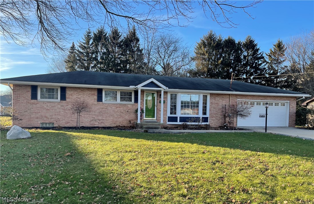 Simply Beautiful!  This home is ready for your family!  Kitchen was updated with Beautiful Birch Cherry Cabinets and Granite Counter tops!  All appliances are included.  Recent Remodeled Full Bathrooms with extra touches you don't get in every bathroom!  Windows and Entrance doors are newer!  Family Room has plenty of room for entertainment and has a large Bay Window and French Doors that lead to the Patio!  There is a rec room in basement that offers lots of possibilities! Basement was waterproofed in 2005. The back yard offers an inviting stamped patio with a fire pit!  The garage has another garage door that leads to the back yard!