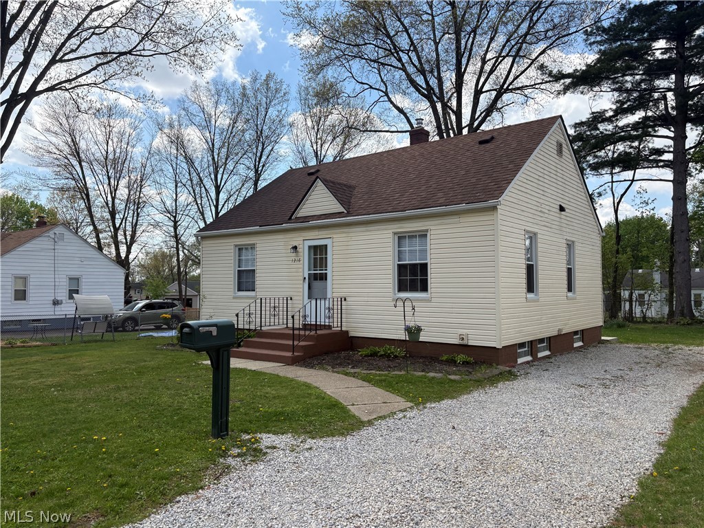 Looking for a recently remodeled & updated, worry free home with a monthly payment less than area rent? 1216 Hardesty is waiting for you! The expansive Eat-In Kitchen has been recently updated in every way imaginable...countertops & cabinets, sink & fixtures. Plenty of countertop and storage space and stainless appliances included in sale! The living room is much larger than you would expect offering lots of natural light & professionally refinished original hardwood floors.  Bathroom has been recently remodeled as well, with vanity, bathtub, toilet, flooring and fixtures. The bedrooms are very good sized and also enjoy hardwood floors. A great concrete patio overlooks the huge fenced backyard. Large storage shed complete with electric was added last year! Most of the updates to property occurred in 2024. The 2024 updates include: Updated Kitchen & Bathroom, professionally refinished original hardwood floors, paint, concrete patio, New furnace/AC, plumbing & electric, as well as all stainless kitchen appliances & dryer. Close to highway access as well as all area shopping. This one just feels like home - make your appointment today and make it yours!