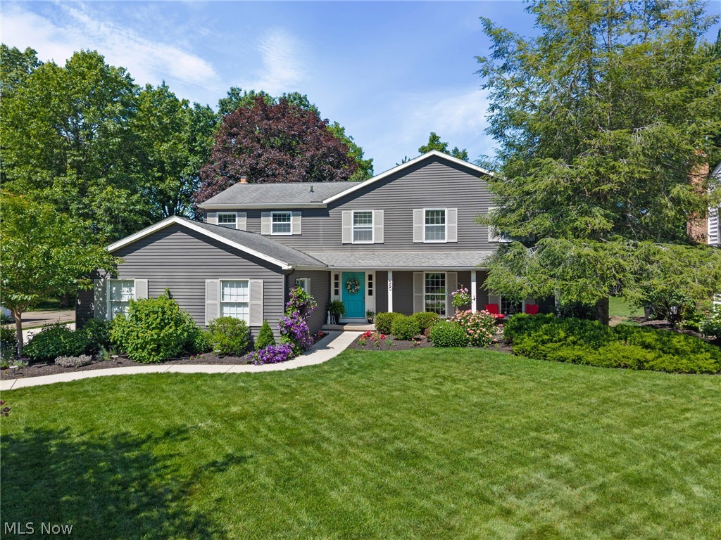 Tucked within one of the area’s most sought-after communities, this exceptional four-bedroom, two-and-a-half bath residence is a home that has been cherished, thoughtfully refined, impeccably maintained, and with spaces that reflect an ongoing commitment to quality. Situated within close proximity to Bradley Park and minutes from Crocker Park, Avon Commons, and I-90, the home features beautiful landscaping, carefully selected finishes, and an updated floor plan. The remodeled kitchen has granite countertops, stainless appliances, a farmhouse sink, enhanced lighting, and beautiful custom designed cabinets with pull-outs in all lowers. Additional updates include solid wood doors throughout, a gas fireplace, refreshed three-season room, remodeled bathrooms throughout, a partially finished basement with wet bar, and an Amish made shed in the back yard. A rare opportunity to own a home that has been thoughtfully cared for and so genuinely loved. Make your appointment today.