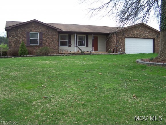 Fabulous quality build brick rancher. Immaculate. 3 bdrms., 3 baths, Country kitchen w/oak cabinetry, stainless appliances, Island breakfast bar(moveable) Formal dining room, living room w/fireplace, Sunroom opens to rear deck/patio. 1st floor, new hand scraped walnut hardwood floors, neutral paint.Full carpeted walkout basement.Family room 14x20 w/fireplace, game room, pantry.Laundry/bathroom. Den/study. 2 car attached garage.3 car detached 24x30 garage/workshop (business) 20x20 barn w/stalls. Large fenced yard. Nicely landscaped. Semi-private.Many upgrades. Shows beautifully. City/well water  Elem: Fairplains Elementary School  Elem/Bus: Y  JrHigh: Ripley Middle  JrHigh/Bus: Y  High: Ripley High School  High/Bus: Y  Fire: VOL  Police: SHF  ;SQFT=Fin L1:1800, Fin Bsmt:1000, Fin Above:1800, Fin Total:2800, Unfin L1:0, Unfin Bsmt:0, Unfin Above:0;GAR= 2 Car Att, 3 Car Det;PRKG= Parking Pad