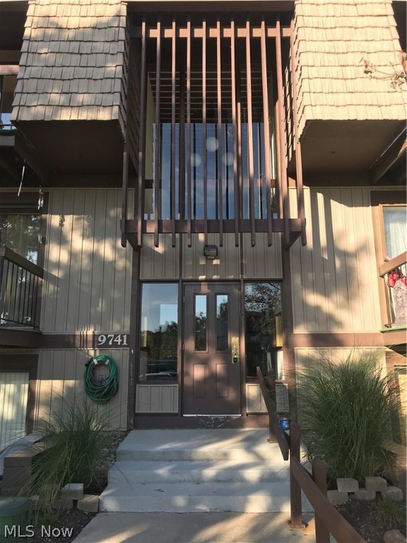 This spacious & updated Sunrise Cove Condo (2,2) in North Royalton, Ohio has tons of amenities for your pleasure! Driving in you will notice the tennis/basketball courts and the community center on your way to the community pond! The unit is situated in the desirable building 9741 that is one of the closest units to the pond and is one of the more spacious buildings/units. This condo offers a huge living room w/ a large patio slider which opens to a 4'x10' patio. The kitchen off the living room offers updated cabinets and appliances stay (the owner will let potential owners pick the dishwasher once loan commitment is obtained). Off the kitchen is a laundry room with washer and dryer (elec.) hookups. Down the hall is a full bathroom and the guest bedroom. The spacious master bedroom offers ample space for your bedroom sets and furniture. Off the master bedroom is a full master bath w large stand up shower. The HVAC unit was replaced in July 2016. The carpet was installed in 2014. Light fixtures, kitchen & bathroom faucets were installed in 2014. Closets racks updated as well. The lower level of the building offers coin operated laundry and a storage closet for each unit that can be locked for climate controlled storage. There is a designated 1 car detached private garage near the unit as well. This unit will not last long. Call now for your own private viewing!