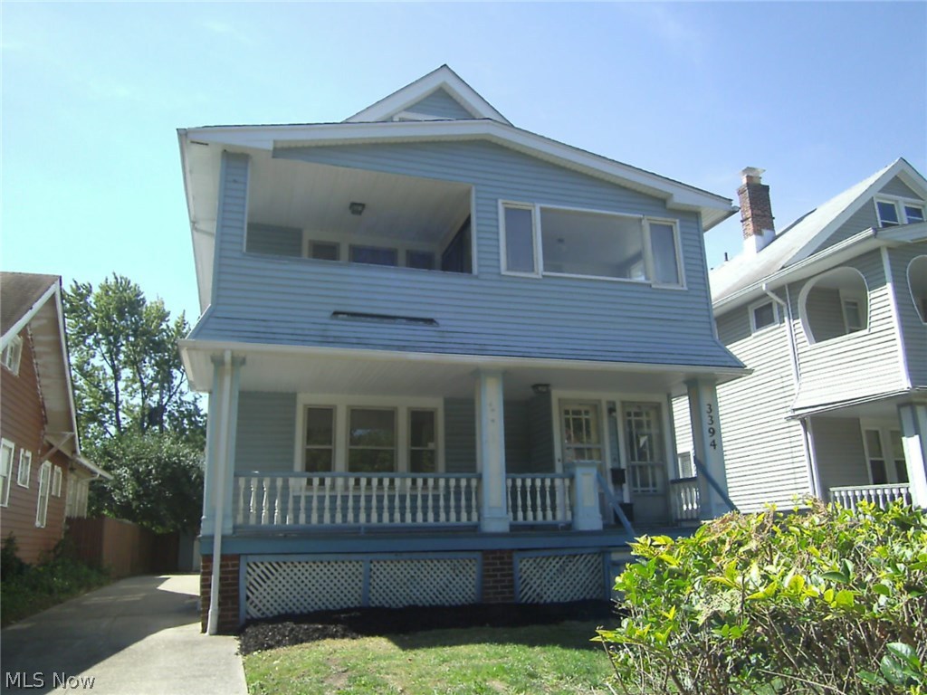 This is a Fannie Mae HomePath Property with 2 bdrms/full bath on 1st, 2 bdrms/full bath on 2nd with additional 2 rooms and full bath on finished 3rd. Charming front porch and 3 car garage. Close to schools, shopping and hospitals with easy access to downtown Cleveland.