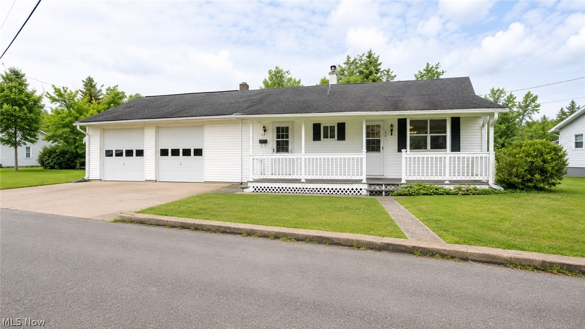 Welcome to 40 Sunset Drive in McConnelsville! This home offers comfortable living with convenient features throughout. The property includes an attached one-car garage plus an additional garage area located in the basement, providing excellent storage and parking options. The home features a first-floor laundry for added convenience, a walk-in bathtub, and a very spacious owner’s suite offering plenty of room to relax and unwind.

Enjoy the outdoors from the covered front porch or in the nice backyard, perfect for relaxing, gardening, or entertaining. This home offers many desirable features and a great opportunity for someone looking to add their own personal touches. Property is being sold as-is.

A great opportunity to own a home in McConnelsville with convenient amenities and plenty of potential!