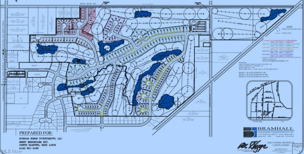 Renowned Golf Course Architect Mike Smelek designed this prestigious Golf Course in Lagrange Ohio.     Located 20 Minutes west of Cleveland Hopkins Airport on Route 301 South. Amenities include:30K SF Practice Tee, 10K SF practice putting tee, 6,600 SF Clubhouse, Plus pro shop, locker rooms, restaurants and a fishing hole! 25 Lots available with individually or as a whole. 10 Lots on the cup-de sac ABSOLUTE AUCTION, 15 lot's on the golf course with a reserve price. Grey Hawk offers lifestyle-oriented residential si-family, cluster home and townsmen lots adjacent to the course and on quiet cup-de-sacs. Duplex homes, single family sites, and cluster homes from 72' X 140' for townhouse lots to 60' X 13 The overall project consists of 272 Lots of which 183 have been sold.
