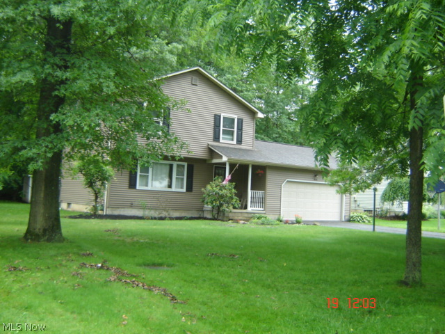Enjoy this Spacious 3 Bedroom Home with 1 Full & 2 Half Baths, Generous Bedrooms with hardwood floors plus ample closet space: a walk- in closet in master bedroom, one double closet in 2nd bedroom, and 2 closets in third bedroom plus 2 coat closets, one located in the foyer  and the other in the 2nd floor hallway. Spacious linen closet in hallway across from family bath for towels, sheets, and blanket storage.  Laminate Flooring on the 1st floor in the Foyer, Living room and Dining room. Oversized Ceramic Flooring in Kitchen and Baths, Updated Baths and 2nd floor Bath has Ceramic tub Surround. Full Basement for kids to play with ample storage and additional shower and sink installed near the laundry area. Vinyl siding approx 4-5 years old. Private Backyard with patio that overlooks the Park District at the rear boundary of the yard. Call Now To See Your New Home!