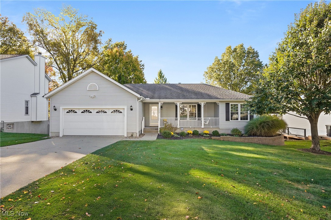 This is the one you’ve been waiting for—a beautifully maintained 3-bedroom, 3-bath ranch that perfectly balances comfort, functionality, and convenience in the heart of Stow. Step inside to a bright and inviting main level featuring a spacious living area with large windows that fill the home with natural light. The well-appointed kitchen offers abundant cabinet space and a practical layout, while the generously sized bedrooms provide flexibility for family, guests, or a home office. From the main level, walk out to a lovely deck overlooking the fenced backyard, perfect for relaxing or entertaining.
The partially finished walk-out basement expands your living space with endless possibilities—ideal for a recreation room, gym, or hobby area. It includes two additional rooms that could easily be converted into bedrooms, plus a full bath and ample storage. Enjoy effortless indoor-outdoor living with direct access to the backyard and an attached two-car garage for added convenience.
Nestled in a quiet, established neighborhood close to parks, shopping, and major highways, this home offers both charm and practicality. Don’t miss your chance to make this Stow gem your own!
