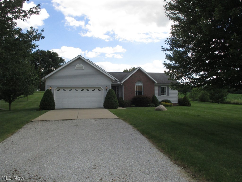 Immaculate 3 bedroom 2 bath custom Schumacher home on beautiful landscaped 1.75 acres
On quiet street close to town. Home features: vaulted living room with wood-burning fireplace,
dining room with slider leading to deck and scenic backyard, entrance foyer,
master bath off master bedroom and walk-in closet, large kitchen with refrigerator,
stove and microwave, first floor laundry, central air, full basement ready for you to
finish and two car garage. 40X30 two bayed one and half story fantastic garage boasts:
heated and insulated walls and ceiling, electricity, concrete floors and room for 4
cars. Perfect for a car buff or carpenters workshop to name a few.  8X10 shed next to big garage. Original owner reflects pride of ownership. Don't
missed this beauty.