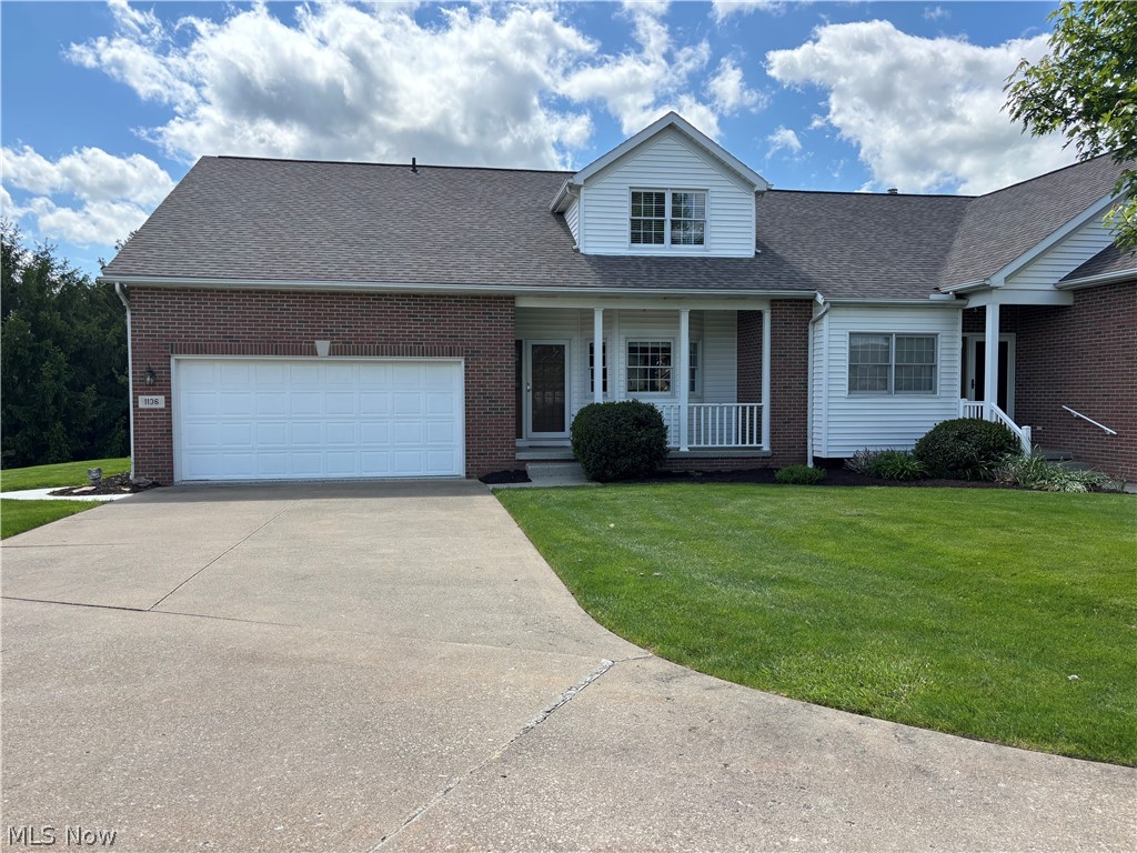 Such a beautiful area and golf course! Tuscarawas County allotment with views for miles! Close to everything but tucked away in it's own little corner! This beautiful condo is located in Oak Shadows. Enter and find exactly everything you could want! Nice eat in kitchen with ample cabinets, fully applianced, and a pass thru to the living room. The grand feel of the living room offers natural sunlight, cathedral ceilings and a beautiful gas fireplace for chilly nights to cozy up to! Formal dining room gives a pleasant feeling with all the natural sunlight and beautiful view. The master bedroom, bath, laundry room and sunroom are also located on the main floor. The master bath is a true retreat with a jetted tub, shower, double sinks, and walk-in closet located nearby. Venture upstairs to discover a charming loft that overlooks the living room, featuring a skylight that enhances the open airy feel. The second level also includes two generously sized bedrooms and a full bath! The lower level is finished providing a family room and abundant storage with two large oversized closets and an extremely large area for storage! Perfect for entertaining! Incredible views, this condo feels like a private oasis. Tucked away on a serene lot within the allotment, the enclosed porch offers a peaceful spot to relax and soak in the surroundings. An attached two car garage with epoxy concrete flooring applied in garage, sidewalk, and on front porch. There is an area for extra parking!