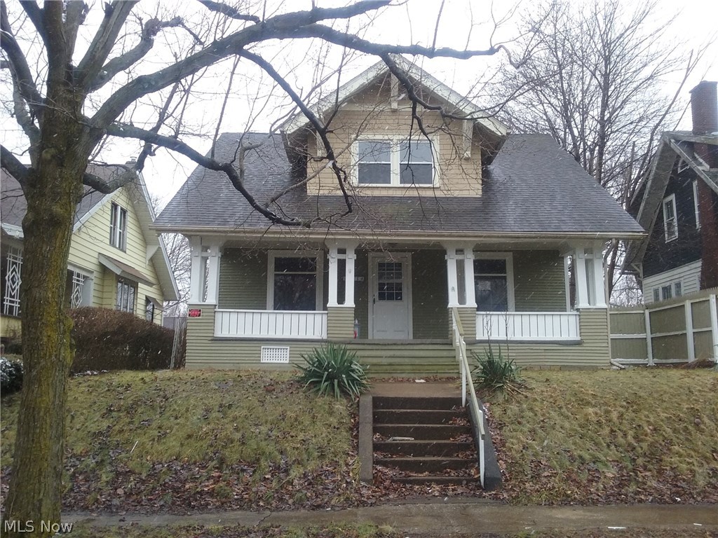 Very cute house! Walk into large foyer and see the character of this home.  Painted hardwood floors through the home. There is a living room, dining room off the large kitchen.  A mudroom at the back of the house. An extra room with fireplace that could be used for family room, office, or entertaining.  The large stairwell takes you up to the three nice size bedrooms an huge bathroom. Built in storage in bathroom. The large bedroom has walk in closet. Large covered front porch in front of home.  This home would be a great first time home or an investement opportunity (rent ready) buy and put tenant in the next day!