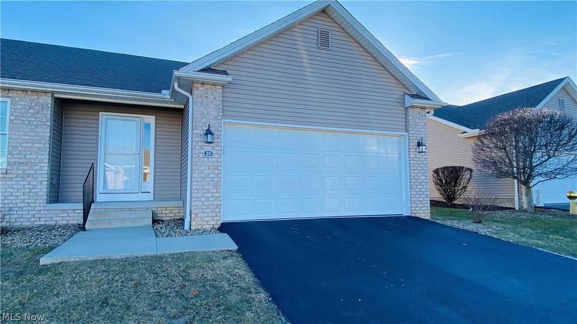 Remarkable like new 2 bedroom Condo!  Built in 2017 this one owner condo has a full basement two bedrooms two full baths, and a walk in closet.  The kitchen boasts granite and stainless steel appliances.