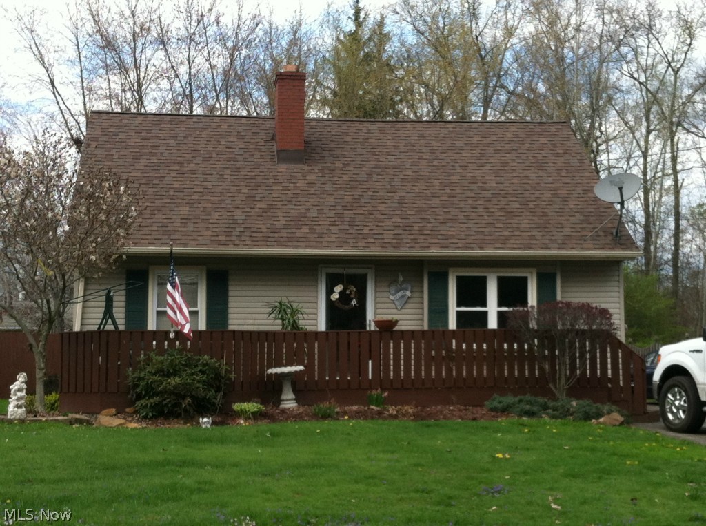 You have to see this terrific four bedroom, one bath Cape Cod with an open floor plan and lots of updates. Highlights include an updated kitchen with island,  hardwood flooring, first-floor bedroom & bath and basement. The fenced-in backyard boasts a patio, above-ground swimming pool and shed.  This is home sweet home!