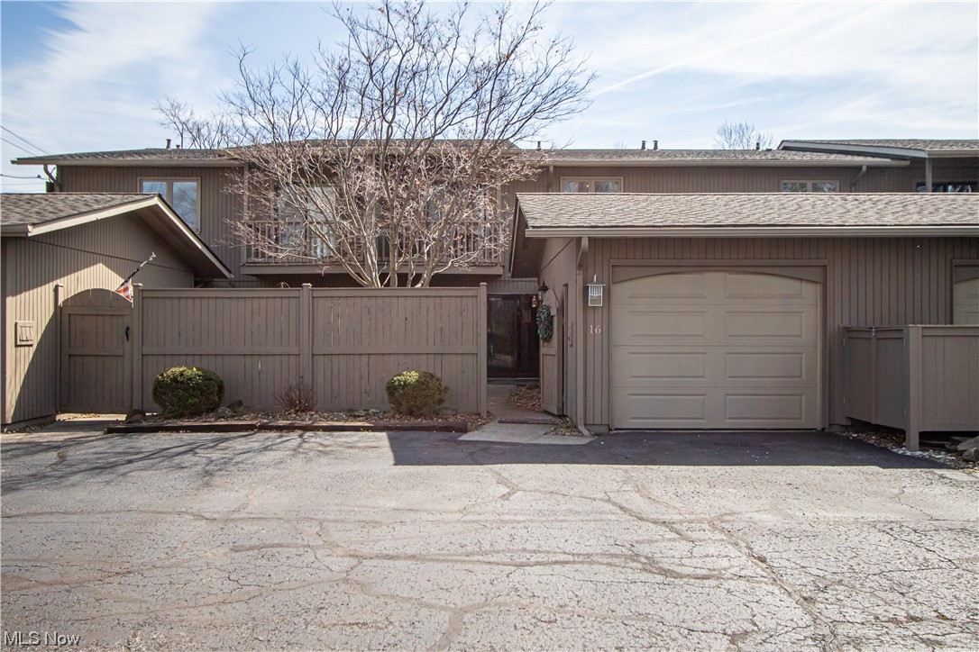 The perfect, tranquil hideaway awaits you at 16 Baker Street in the city of Berea. Quaint and convenient shops, restaurants and Mills Stream Run/ Valley Parkway are a short stroll away. This privately located, 2 bedroom, 1.5 bath unit has been meticulously remodeled with warm, soothing tones. The first floor features a completely open concept with a large, newer sliding glass door that leads to a secluded brick patio area. Excellent for indoor, outdoor living and enjoying the nature that surrounds the property in the warmer months! The chef in your family will appreciate the fully remodeled kitchen that features newer appliances, a wine fridge and a large pantry. The warm, wood interior doors have all been recently replaced and add to the charm and sophistication of this townhouse! Upstairs features two, large bedrooms and an updated full bathroom. The 2nd bedroom flooring was replaced in 2022. The attic was insulated to provide maximum comfort in 2020. Enjoy your morning coffee while