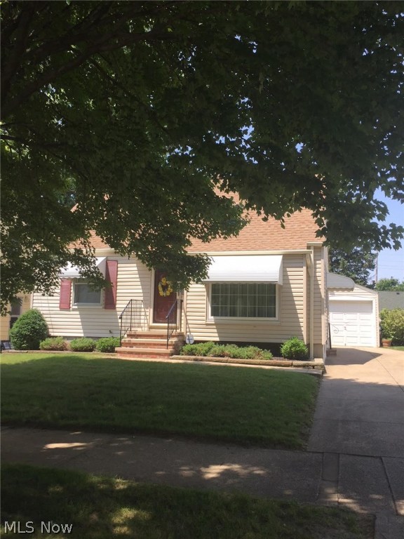 Welcome to a great opportunity in Firestone Park with this well kept Cape Cod. Full divided basement ready to finish to your own taste, giving you an extra living area. Updated furnace, glass block windows, & electric panel. 3 Bedrooms (2 on main floor and a spacious bedroom area on the upper level). Remodeled spacious eat-in kitchen with all appliances. Updated vinyl siding, asphalt shingle roof and replacement windows. The covered patio and fenced yard gives a private setting for quiet relaxation. 1.5 car garage with door opener & concrete drive. Home is located close to Heinz Hillcrest Park, which features playground, tennis courts and baseball fields. Shopping and easy access to expressway close by. Seller is offering a Home Warranty for the buyers piece of mind. Great value in the Park...Be sure to call & see now!