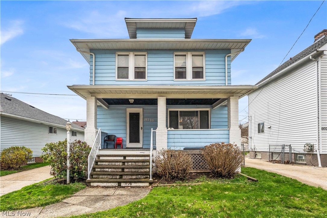 HUGE PRICE REDUCTION!  INVESTOR SPECIAL!  Come check out this diamond in the rough!  Could use some updating.  Inviting front porch.  Large living room, dining room and spacious eat-in kitchen round out the first floor. Refrigerator and Stove stay.  Upstairs you will find 3 nice sized bedrooms and a full bath.  The basement has a finished space for entertaining.  There is a bonus shower and toilet in the basement.  Washer and Dryer stay.  Glass Block Windows. Hot Water Tank replaced in 2023.  Furnace and A/C replaced in 2022.  Large 2+ car garage with attached shed.  Nice quiet neighborhood.