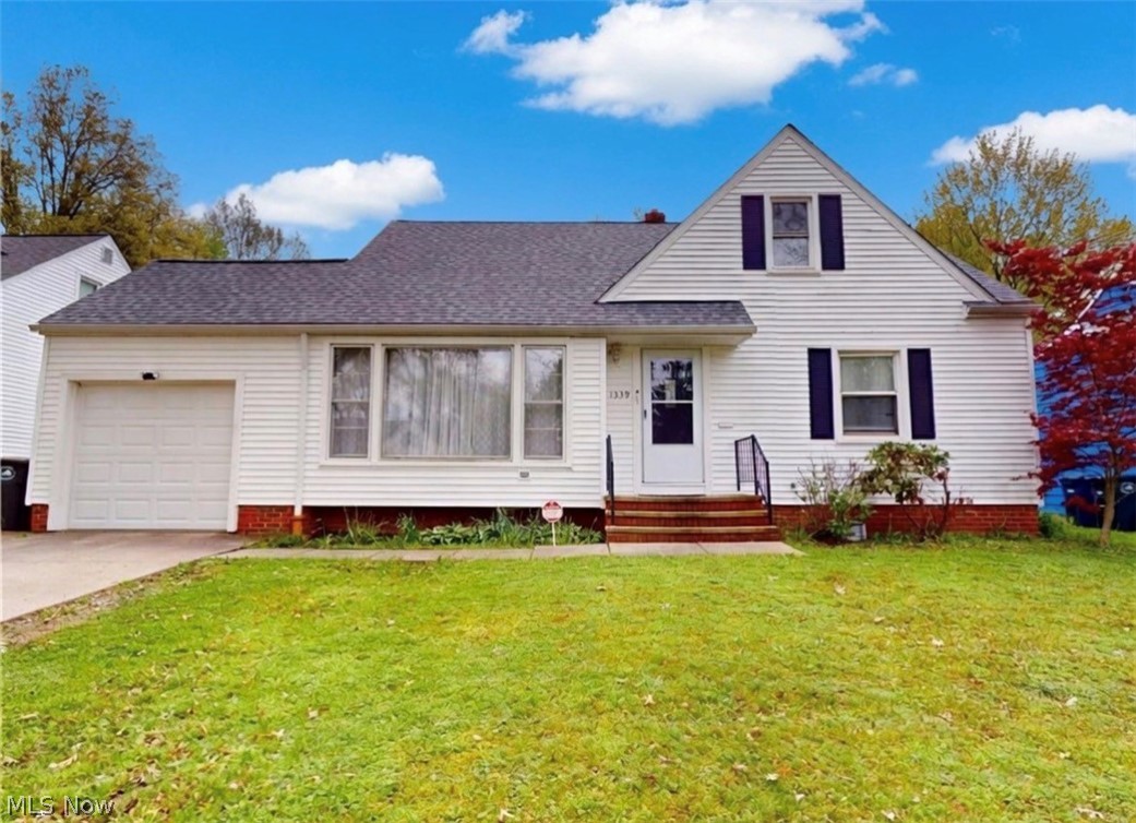Charming Cape Cod nestled on a picturesque, tree-lined street in highly desirable Lyndhurst! This beautifully maintained 3-bedroom, 1.5-bath home offers warmth, character, and a thoughtfully designed layout filled with inviting spaces throughout. Welcome into a sun-drenched living room featuring a stunning oversized picture window that floods the space with natural light, highlighting the rich hardwood floors that flow seamlessly throughout much of the home. The adjoining dining room is perfect for gatherings and opens through elegant French doors to a private, fully fenced backyard—your own outdoor retreat complete with a spacious deck, ideal for relaxing evenings, morning coffee, or entertaining. A storage shed adds practical convenience for tools and seasonal items. The charming galley kitchen offers generous cabinetry, ample counter space, a convenient pantry, and newer stainless steel appliances—blending functionality with everyday comfort. Two well-proportioned bedrooms and a full bath complete the main level. The finished lower level expands your living possibilities with a versatile open space perfect for a media room, home gym, play area, or cozy second family room. A dedicated laundry and utility area plus additional storage space add even more practicality. Upstairs, you’ll find a spacious third bedroom retreat featuring a large closet and a convenient half bath—ideal for privacy and flexibility. Located with easy access to I-271 and I-90, this home offers a smooth commute to downtown Cleveland and surrounding employment hubs. Enjoy close proximity to shopping, dining, Legacy Village, and the natural beauty of Acacia Reservation and nearby parks. Recent updates include roof (2024) and A/C (2021). Full list of improvements available in the home fact sheet.