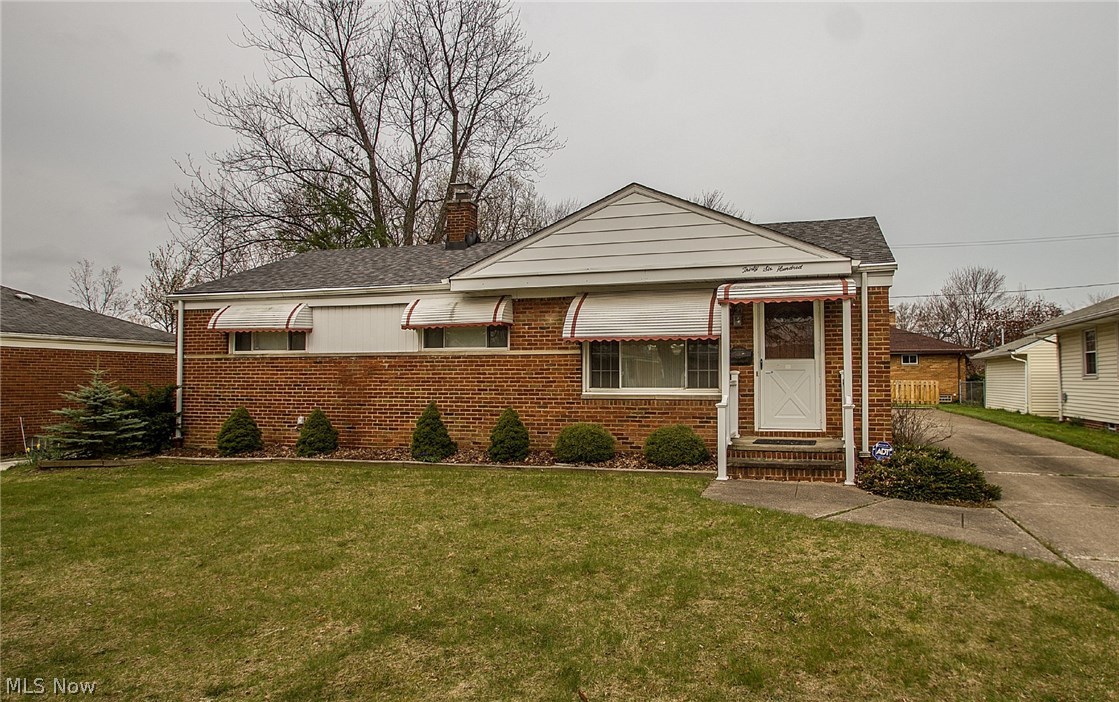 Welcome to 3600 Glenbar Drive.  This one owner solidly built all brick ranch has been well maintained and is excellent condition.  The list of upgrades starts with the new roof and continues with newer furnace and air, replacement windows and doors and updated electric.  The first floor rooms are carpeted with a high grade, neutral carpet that is in excellent condition.  However, there are beautiful hardwood floors under the carpet should the new owner decide that hard wood is the way to go.  The kitchen has a built in eating area along with newer solid wood cabinetry.  The large recreation room in the basement is perfect for a second family room or man cave.  The basement also provides lots of storage and a second full bath.  A breezeway connects the house to the large garage with an extra high roof line that will allow work trucks to be able to be parked in the garage. All appliances remain with the home.  The home has been pre-inspected and a home warranty is included.  While locate