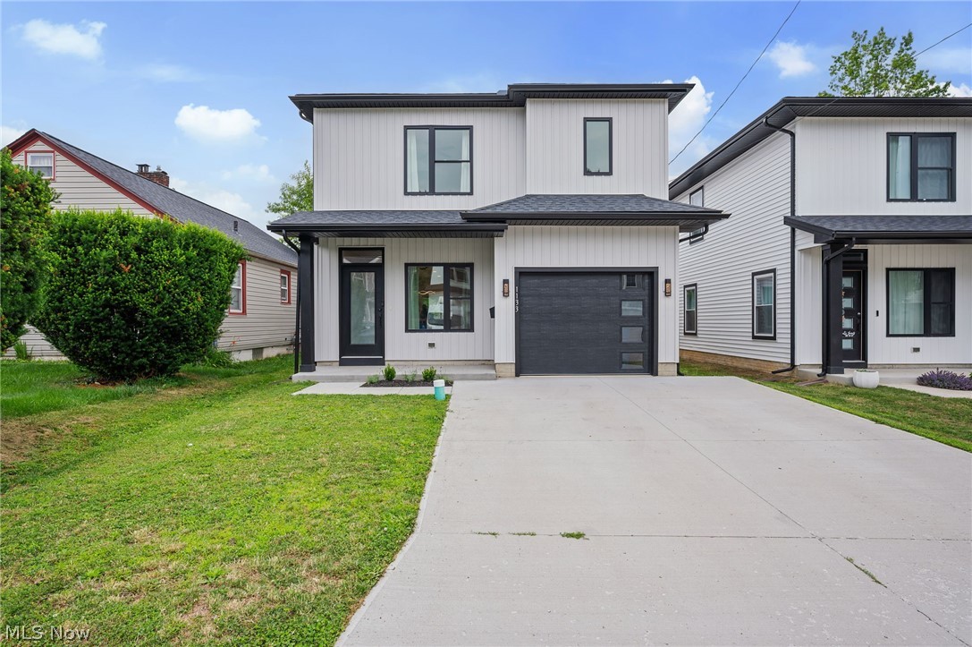 Built by Vincent Homes in 2024, with 4 years remaining on a 5-year tax abatement, this beautifully maintained 4-bedroom, 2.5-bath home offers modern design, thoughtful finishes throughout, and an unbeatable location just across the street from Lake Erie with parks, walking trails, and lakefront recreation only moments away. The open-concept main level is filled with natural light and features a spacious family room that flows seamlessly into the eat-in kitchen complete with granite countertops, stainless steel appliances, upgraded cabinetry, a large center island with seating, and a dining area overlooking the backyard. The second floor features a spacious primary suite with a walk-in closet and private en-suite bath, along with three additional bedrooms, a full bath, and the convenience of second-floor laundry. Neutral finishes throughout make this home truly move-in ready. Since construction, the owners have enhanced the property with a fully fenced backyard and a concrete patio, creating the perfect outdoor space for entertaining, relaxing, or letting pets play safely. An attached one-car garage adds convenience, and the home is ideally located just minutes from Downtown Willoughby, shopping, restaurants, schools, Route 2, and I-90. This property offers the advantages of newer construction along with many completed outdoor improvements. INCLUDED are all kitchen appliances. Washer and dryer are negotiable.