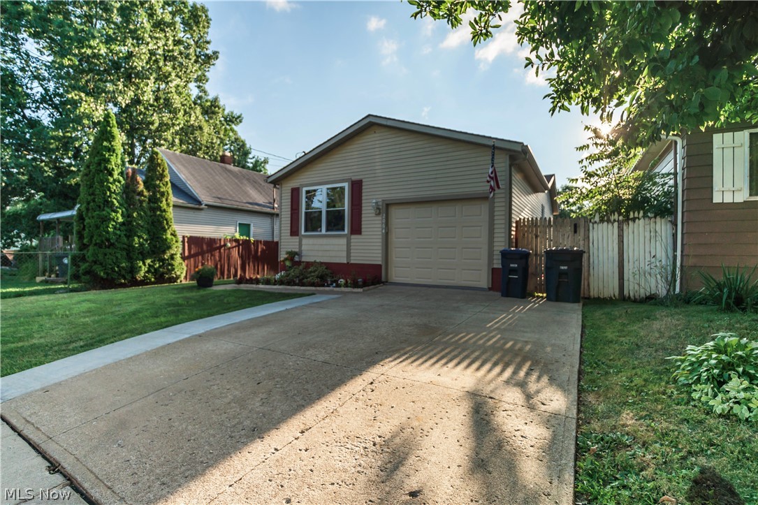 Come check out this beautiful ranch home! It has 3 bedrooms and 2 bathrooms. A spacious living room boasting a wonderful, vaulted ceiling open to the eat-in kitchen. The finished basement adds over 1,000 square feet of living space with a stone fireplace. The backyard is a great place for entertaining with a 3-tiered deck and an above ground pool.

Vinyl floors and countertops in kitchen, done in 2018. Vanity, mirror, and lights in first floor bathroom, done in 2018. Downstairs bathroom finished in 2019. Hot water tank and central A/C, new in 2018. The two bigger bedrooms had new carpet installed in June 2020. Pool installed and deck redone in 2019. The whole inside of home and garage has been painted over the last two years! Don't miss out on the amazing home!