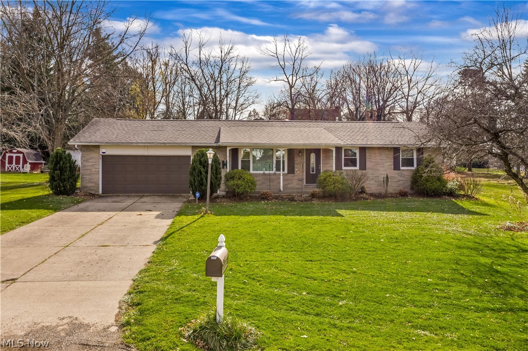 Outstanding all brick ranch in Jackson!  this home has been updated nicely with beautiful cherry kitchen and stainless appliances, flooring, paint and light fixtures!  The master has its own half bath!  The lower level is finished and complete with a 4th bedroom, office, rec or family room and another full bath! You are sure to enjoy the enclosed porch overlooking the fenced backyard!  Good size corner lot and so much more!  Schedule your showing today!  Home is vacant and easy to show!