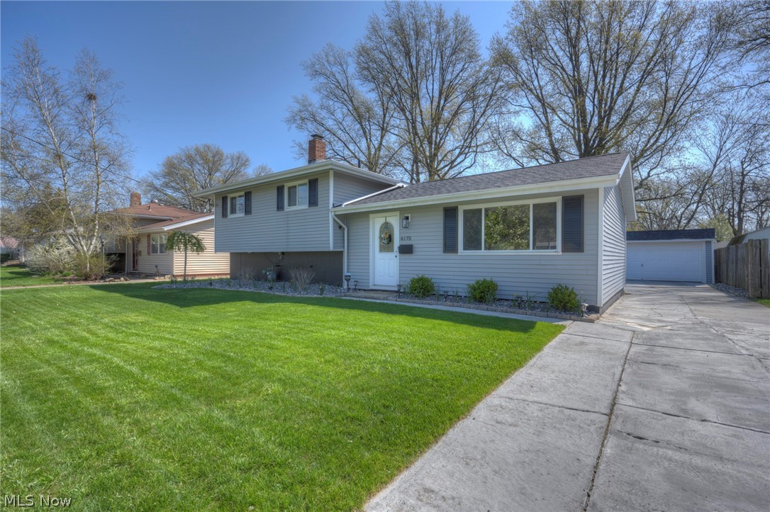 “When Only the BEST Will Do” Are you looking for a Fully Renovated Top to Bottom, Move in Ready, Flawless 3 Bedroom Split Level home located on a Serene street in Brook Park?  Look no further the “WOW” factor is at 6175 Zehman Drive. Upon arrival you will notice the Curb Appeal and beautifully manicured front yard.  Open the front door to a modern, open floor plan. The living room & dining room flow together and are showcased by ornate ceramic plank flooring, vaulted ceilings, rustic beams, and panoramic windows. The Kitchen is highlighted by a Subway Tile Backsplash, Granite Countertops and easy access through the slider to an Outdoor Entertainment Area complete with Paver Patio, Firepit, Stone Accents & Privacy Fence. The Upstairs features 3 Spacious Bedrooms with Ample Closets and a Full Glamour Bath. The Lower Level is complete with LED Can Lighting, Glass Block Windows for Light, Laundry Facilities, Plenty of Storage Space & a Full Bath with Custom Shower.  Last but not least is a