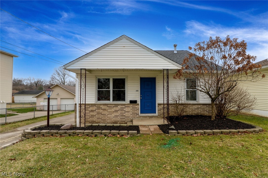 Welcome to your new Home! This cozy Bungalow has a spacious eat in-kitchen with brand new matching GE stainless steel  microwave, gas stove and dishwasher, all new flooring throughout the eat-kitchen, living room, both downstairs bedrooms and the oversized bonus room in the basement along with fresh paint. The neighborhood seems quiet and rests on a dead-end street that has Barberton Sports Complex as it’s backyard and Newton Park also a neighbor. Home warranty provided by seller!

This one won't last!