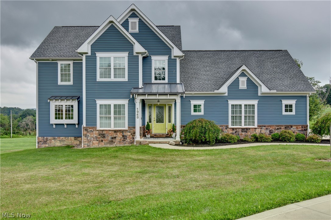 Rare opportunity in Eastern Holmes County! Located just outside of Winesburg, this impressive home was built in 2016 and checks all of the boxes. The open concept main floor is filled with windows offering plenty of natural light throughout the home. Entering the front door you will find a grand entryway with vaulted ceilings giving way to the second floor. To the right you will find a half bath while straight ahead is the living room leading to the dining room and kitchen and on the right the toy room/ office. The beautiful Alpine Cabinets kitchen is finished with quartz countertops, all stainless steel appliances and a walk-in pantry while the dining room allows access to the sliding glass doors leading to the back deck. The upper level is made up of three bedrooms, two full baths and a laundry room. Leading up from the staircase the great master suite is made up of a beautiful bedroom, and a well-lit bathroom with two vanities split by the entrance to the walk-in closet. Across the