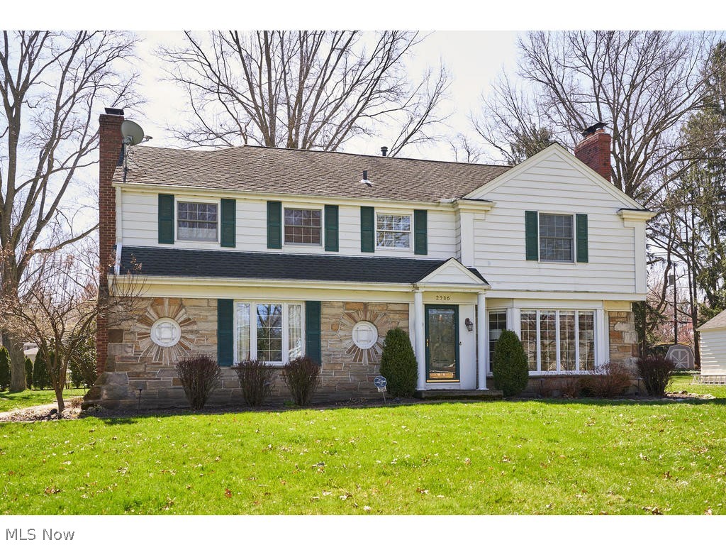 Many recent improvements in this charming 5 Bedroom, 4 Bath Fairlawn Heights Colonial.  Recent improvements in the past 2 years include all new master bath, new hardwood floors, all new interior paint, new appliances, carpet & more!  Great floor plan with tons of natural sunlight throughout. Gourmet kitchen features commercial grade appliances including new Viking refrigerator, double ovens & granite breakfast bar.  Kitchen is open to the cheerful sunroom and adjacent to the formal dining room. Plenty of room to entertain in the family room & formal living room, both with inviting fireplaces. Second floor features newly renovated master suite, including a brand new, spa-like master bath w/spacious walk-in shower and relaxing soaking tub. New large walk-in closet.  An additional 4 bedrooms and 2 full baths complete the second floor. Lower Level features cozy pub/billiards room w/wet bar. Rear covered porch and large brick patio is ideal for outdoor entertainment! Plenty of yard space fo