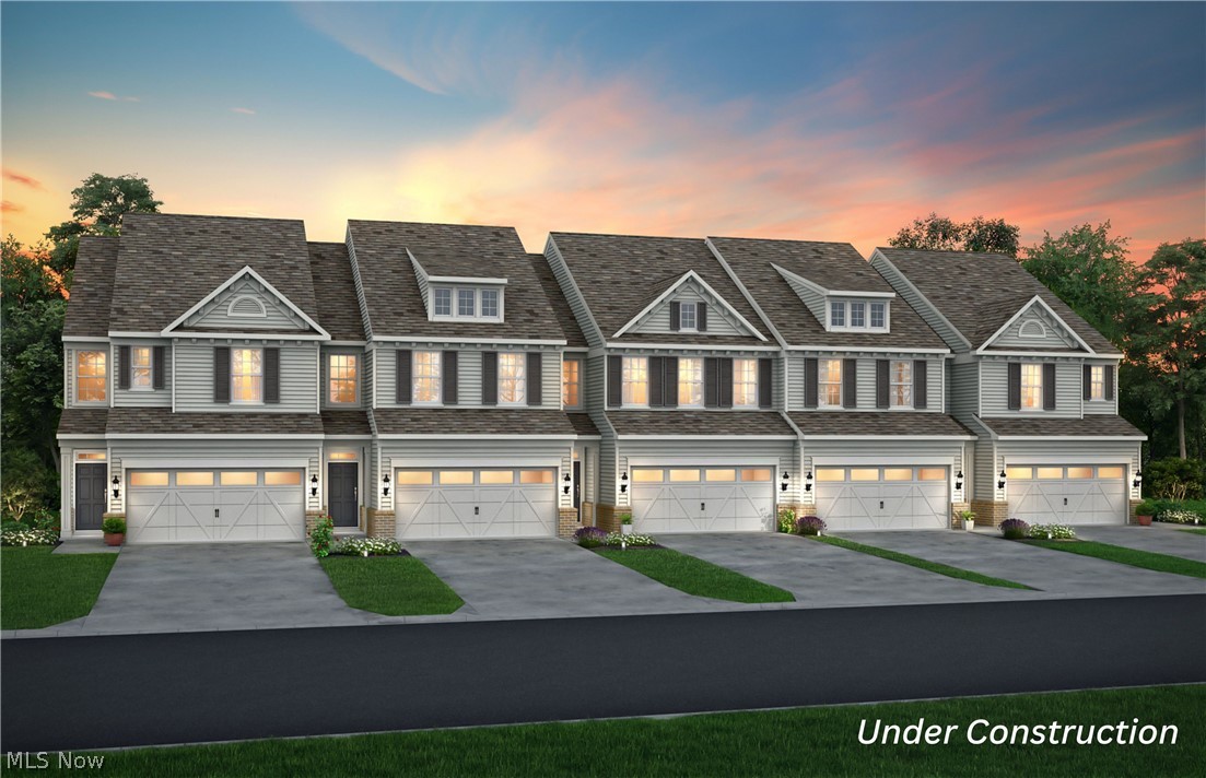 Welcome to Renaissance Park at Geauga Lake in Aurora—this rare end-unit Ashton offers a private dead-end setting with no rear neighbors, a sunroom extension, and a bonus owner’s retreat—all nearing completion for a move-in before summer. Inside, the open layout is elevated by a light-filled sunroom, creating added living space ideal for entertaining or relaxing. The kitchen features a built-in gas range with double wall ovens, oversized quartz island, and modern finishes, seamlessly connected to the main living area. Upstairs, the owner’s suite includes a sun-filled, private sitting room, perfect for a home office or quiet retreat, plus a spacious walk-in closet and spa inspired en-suite bath. The secondary bath is designed with your busy life in mind with a double quartz vanity and private washroom. Two additional bedrooms provide flexibility for guests or work-from-home needs. Located in Renaissance Park at Geauga Lake, just minutes from shopping, dining, and commuter routes. This home is near completion and available before summer. Opportunities with this level of space, privacy, and upgrades are increasingly limited and rare as the community is nearly sold out!