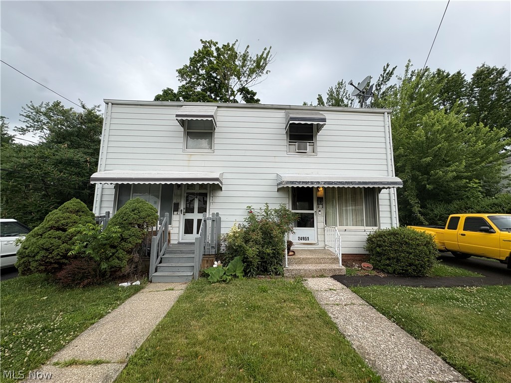 Whether you’re an investor looking to expand your portfolio or an owner-occupant seeking low maintenance living, this charming 2-bedroom, 1-bath home is full of potential! The first floor features a spacious living room, dining room, and kitchen, with convenient access to the backyard and a  porch, perfect for relaxing or entertaining. Upstairs, you’ll find two comfortable bedrooms and a full bathroom. The partially finished basement offers additional living space, a recreation area, or extra storage to fit your needs. Conveniently located with easy access to local amenities, this home is a great opportunity you won’t want to miss. Please note: Seller financing is not available. Wholesaler offers will not be considered.