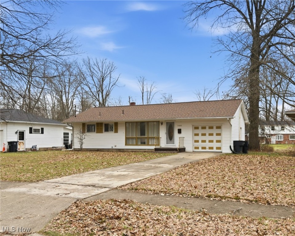 Located in a beautiful established Northwest Warren neighborhood, this well-maintained ranch offers inviting curb appeal with vinyl siding, an updated dimensional roof, and many replacement windows—providing both efficiency and low-maintenance peace of mind.

Inside, the living room welcomes you with a bright, open feel, highlighted by a large picture window that brings in abundant natural light and a conveniently placed coat closet that adds everyday functionality. The eat-in kitchen is comfortable and practical, offering space to gather for daily meals or casual entertaining.

Down the hall, generously sized bedrooms are arranged near the updated full bathroom, creating a layout that feels both simple and efficient while maximizing usable space.

An attached one-car garage keeps your vehicle protected from the elements and includes additional room for storage or a workshop setup. The full basement adds another layer of versatility, featuring a partially finished rec room ideal for relaxing or entertaining, along with separate unfinished areas for laundry, storage, and hobbies.

The location makes errands a breeze , with close proximity to shopping, dining, and entertainment, as well as easy access to downtown Warren, Champion, Cortland, and the Eastwood Mall complex.

Call today to schedule a private tour.