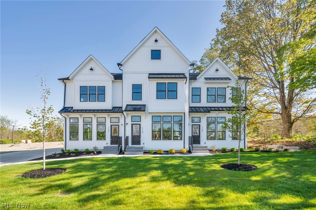 New construction townhomes now available in historic Chardon — now accepting reservations at Cider Mill Townhomes. Located on the historic Cider Mill site, this exclusive community blends modern farmhouse design with timeless small-town charm. Spacious open-concept floor plans feature 3 bedrooms, 2.5 baths, full basements with optional finishing, and private ownership of yards and driveways — a rare offering for townhome living. Quality finishes include Frigidaire appliances, quartz countertops, luxury vinyl flooring, and more. HOA includes landscaping and snow removal for low-maintenance living. Community amenities include scenic tree-lined walking paths, picnic areas, and pet-friendly green space. Buyers may personalize select finishes with up to 10 hours of complimentary interior design consultation. 110 Cider Mill will serve as the 2026 model home, with additional lots and similar floor plans available throughout the community.

It’s not just a place — it’s a feeling. Life at Cider Mill Townhomes is about more than where you live; it’s about how you live — a slower, sweeter, more intentional lifestyle. Located just 35 miles from Cleveland, Chardon offers the perfect blend of small-town charm and convenient access to big-city amenities. Experience refined living with historic character at Cider Mill Townhomes — reserve your new home today.