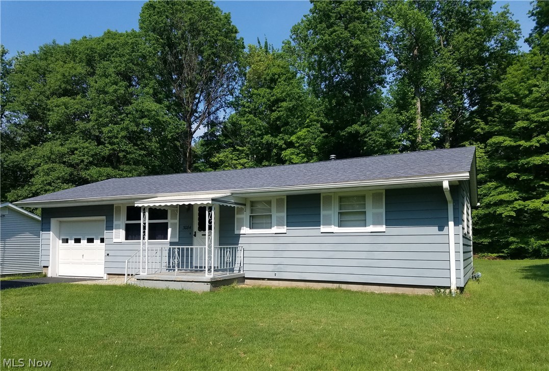 Take your tour of this cozy ranch! If easy one floor living is what you have been waiting for, this 3 bedroom 1 bath home is the one for you.  This home features a large lot, that backs up to a lovely treed landscape.  The lot for this home extends 10 ft into the wooded area in the back as well.  There is a 1 car attached garage, and a large shed in the backyard for all of your outdoor equipment.  This home is move in ready or the clean slate to make it your own (inside and out), all it has been waiting for is your personal touch to call it your new home!  Schedule your private showing today to see if this house can be your new home!