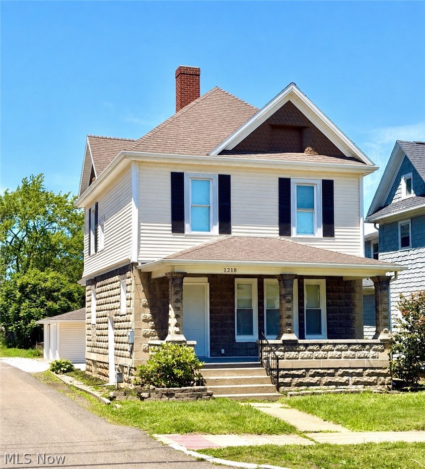 Welcome to 1218 Tremont Ave SW, Massillon! This beautifully remodeled 3-bedroom, 2-full-bath home is truly move-in ready. Conveniently designed with one full bath on the main level and a second full bath upstairs, this home offers both comfort and functionality.  The extensively updated interior features all new flooring throughout, a brand-new kitchen, new appliances including a refrigerator, stove, microwave, and dishwasher, new bathrooms, as well as numerous additional updates, including mechanical improvements throughout the home. Two of the bedrooms have two closets each. Outside, you'll find a detached 2-car garage with brand new garage doors and openers, a newly fenced yard, and additional gravel parking for extra vehicles or guests. This home is ready for its new owners. Schedule your private showing today!
