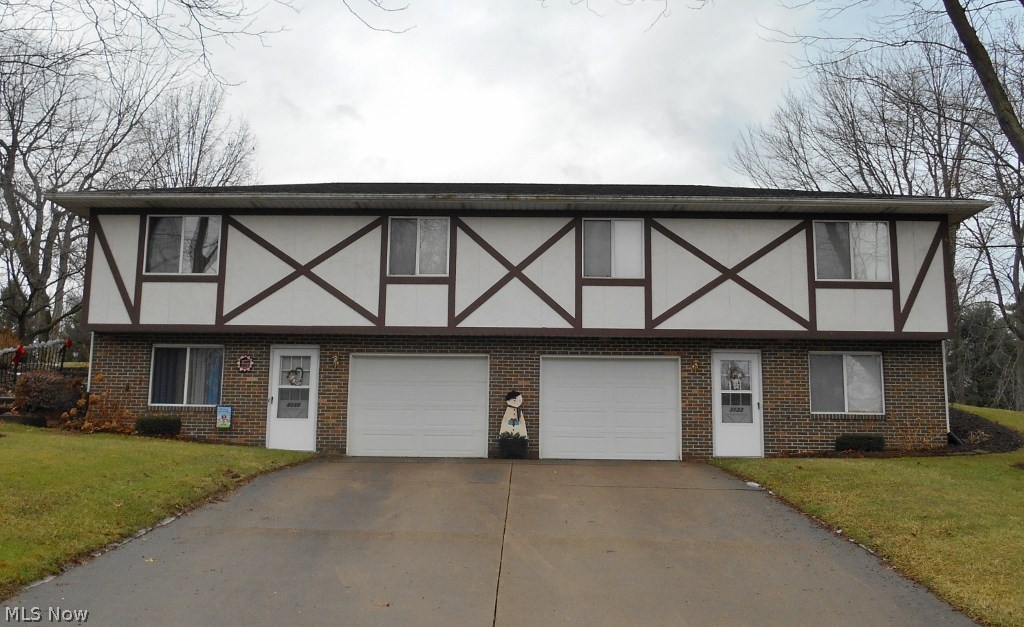 Very well maintained brick duplex on large corner lot in Perry Township. Each side features a fully applianced eat in kitchen, 2 bedrooms, full bath. Lower level has11'X16' family rooms, laundry rooms and attached 12'X24' garages.  Duplex has a 30 year roof (2008), furnaces and a/c(2013), garage doors(2010) and hot water tanks.  Unit 3133 new refrigerator in 2017 and unit 3135 new dishwasher in 2015. Easy to show unit 3135, if interested will set up unit 3133 for a showing. Long time tenants wish to stay.