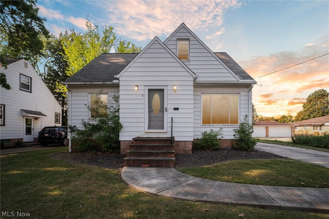 Welcome to this charming and well-maintained 3-bedroom bungalow, offering 1,230 square feet of comfortable living space. Home is equipped with hardwood floors, updated driveway and water heater in 2015, well maintained a/c & furnace, and recently renovated bathroom. Basement has been waterproofed and is ready for custom finishes or storage. Spacious kitchen with appliances. Second floor bedroom features a large walk-in closet and storage. 2-car garage, nice yard. No city point of sale issues. Don't miss out!