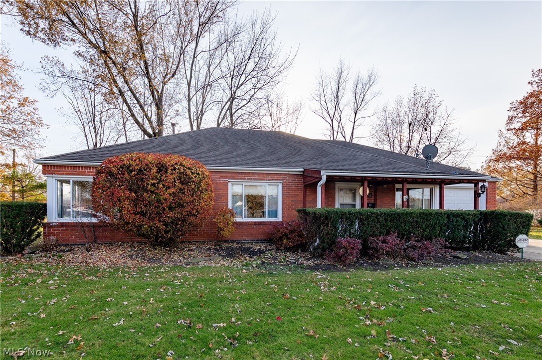 Opportunity knocks with this solid brick Ranch in Euclid on a quiet cul-de-sac. Easy and convenient one floor living. The open Living Room opens to the Dining Room with new 2019 carpet. Eat-in Kitchen with access to the rear enclosed porch. Backdoor opens to nice sized yard. 3 Bedrooms with ample closet space need paint & carpeting. 2 Full Bathrooms & main floor Laundry Room with newer washer & dryer that stay. Attached 1 car garage. *House is being sold as is*. Buyer to assume City of Euclid POS violations. See supplements. Seller is offering an America's Preferred one year home warranty with an accepted offer. Great opportunity for both owner occupant and investors. Easy to show.