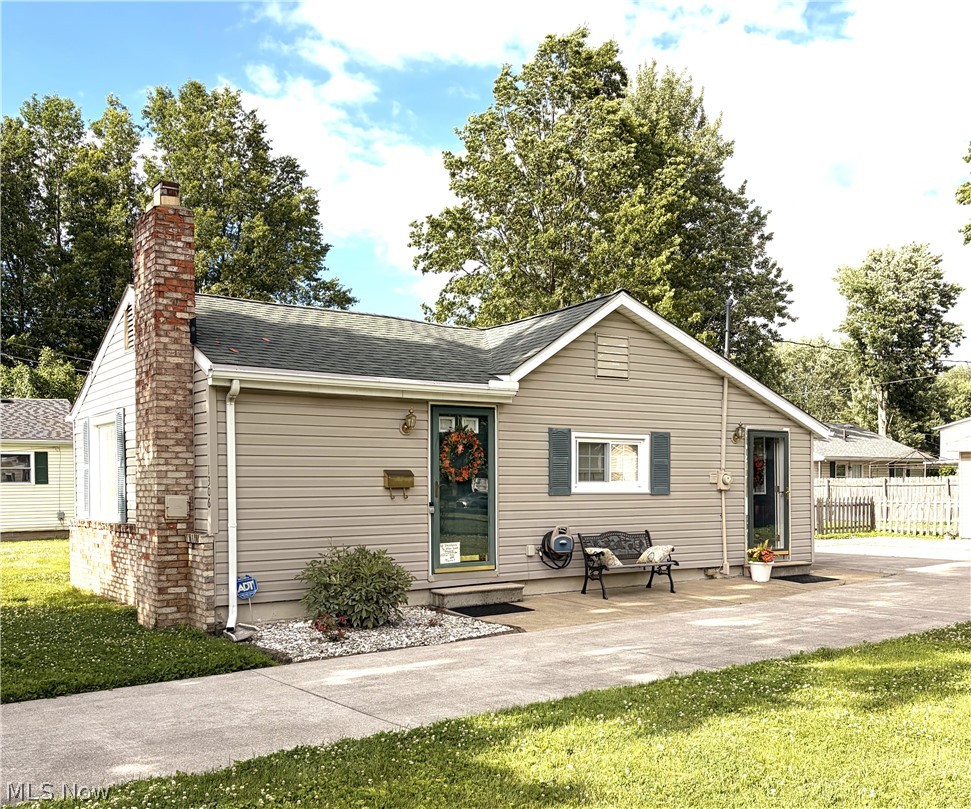 This well-maintained Ranch offers comfortable one floor living with plenty of space inside and out.  Three parcels make up the yard of this home... 06-25-002-107-002, 06-25-002-107-003, and 06-25-002-107-004.  They all measure the same 40x140. Outside you'll find a large detached 2-car garage with an attached workshop, a wide concrete driveway, and spacious yard. Inside you will find bright kitchen with lots of cabinet space, a cozy dining room with beautiful built-in cabinets, and comfortable bedrooms.  This home is move-in ready and gives you the chance to add your own personal style over time.