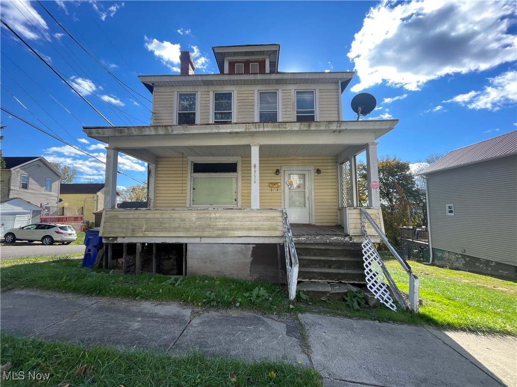 2 Story home with 3 bedrooms, 1 full bath and 1 half bath. Property sold as is. No guarantees. No warranties. Must be pre-approved or show proof of funds. All initial offers must be submitted via website provided by the BUYER AGENT ONLY. Please be advised that any offers on this property require a minimum Earnest Money Deposit.