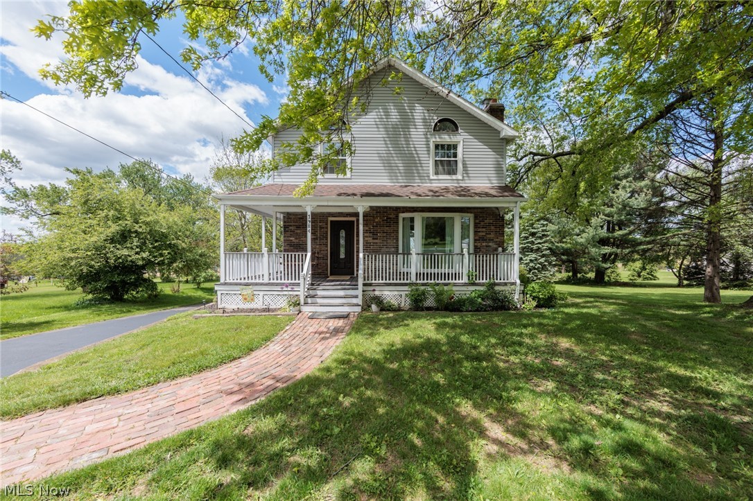 Enjoy peaceful country living on 1.5 acres with wide-open views and the kind of setting that instantly feels like home. This quaint property is full of charm featuring a cozy fireplace, built-in seating in the dining area, and a welcoming front porch swing perfect for relaxing and taking in the peaceful surroundings. Upstairs, you’ll find 3 nicely sized bedrooms along with a full bathroom, while the partially finished basement offers additional living space perfect for a rec room, home office, or guests and an additional full bathroom. The standout feature is the expansive deck just off the dining area — the perfect place to relax, unwind, and take in the beautiful surroundings. A two-car garage and shed provide plenty of extra storage, and major updates including newer windows and roof add peace of mind. If you’ve been dreaming of your own peaceful escape, this inviting countryside retreat offers the perfect opportunity to own your own slice of paradise.