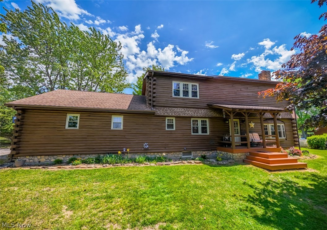Discover the perfect blend of space, comfort, and privacy at 61229 Crozier Ridge Rd. This stunning log home is situated on a sprawling 3.74-acre lot. This 1,842 sq. ft. home offers plenty of room for everyone with four generous bedrooms and three full bathrooms, with one bedroom and one full bath/laundry on the main floor. The main living area features a charming fireplace, perfect for chilly Ohio evenings. The large basement offers a versatile space for a home gym, workshop, or additional family room, plus has a full bath. Outdoors, the nearly 4-acre lot provides a massive canvas for gardening, recreation, a smaller farm area for goats, rabbits, sheep, donkey, etc with a small approx. 18x32 barn with loft and an additional outbuilding that is approx 12x30, or simply enjoying the peaceful Bellaire landscape off the huge rear deck or lovely fire pit area. Don’t miss this opportunity for country living.
